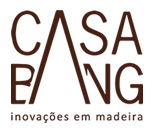 Logotipo Casabangwood em Castanho.fw